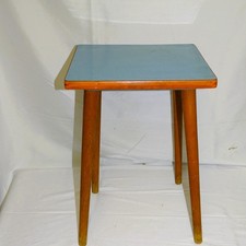 Original DDR Sprelacart Hocker 50er/60er Beistelltisch Mid Century Vintage (1014