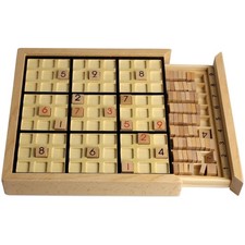 Holz Sudoku Brett Puzzle mit