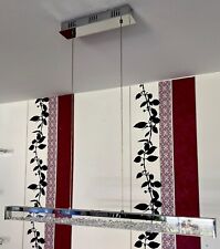 Wohnzimmer-Esszimmer Designer-Hängelampe Glas/Kristall/Edelstahl von Limpinsel