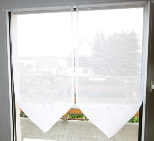 Scheibengardinen fenster 80cm - scheibengardinen,