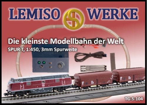 Kleinste modellbahn der welt - modellbahn,