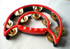 Hand Tamburin Tambourin 20 Schellen Schellenring  Dm ca. 20 cm