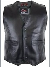 MDM Lederweste Klassische 2XL