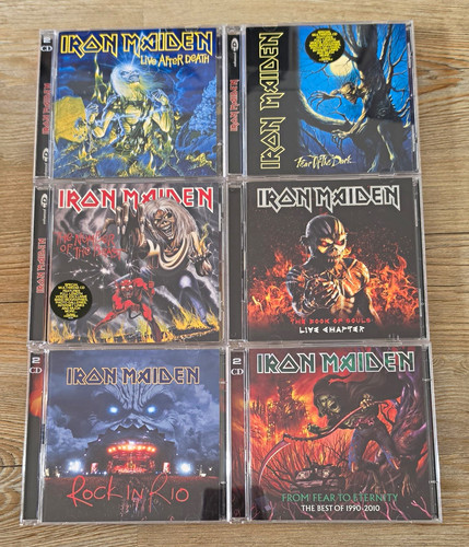 Iron maiden sammlung cds - maiden,