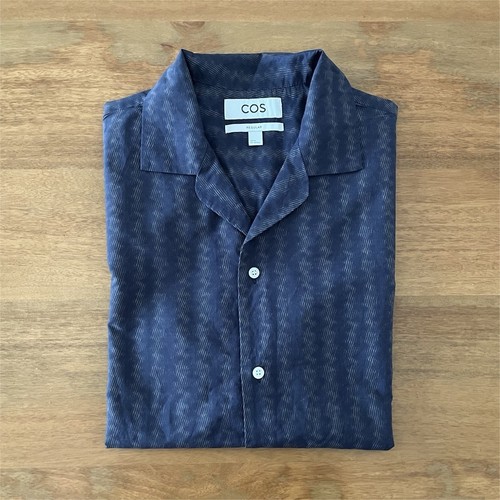 Cos herren hemd seidenmischung - herren,