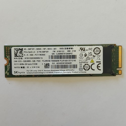 Hynix pc711 512gb ssd - ssd,