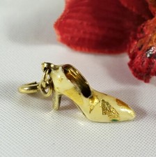 Charm Schuh Emaille Anhänger