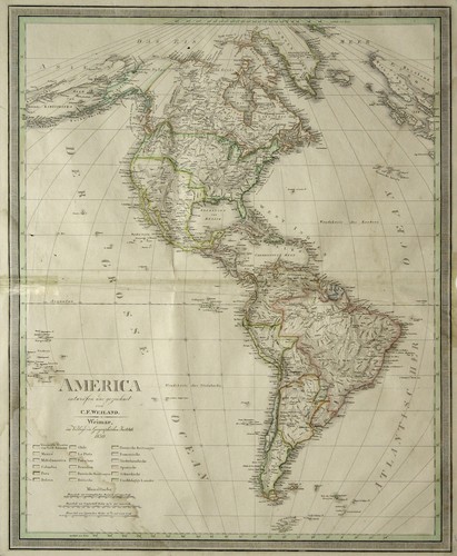 Amerika original kupferstich - amerika,