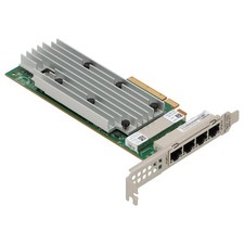 Dell Netzwerkkarte FastLinQ QL41164HFRJ 4-Port 10GbE RJ45 PCI-E - 33M0K