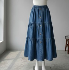 Jeans rock blau jeansrock