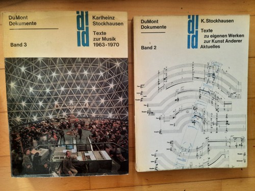 Karlheinz stockhausen texte - stockhausen,
