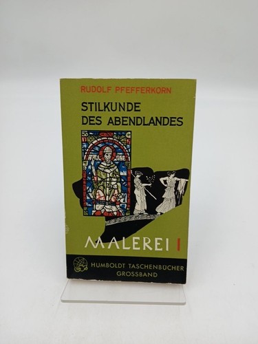 Rudolf pfefferkorn stilkunde - rudolf,