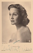 HERTHA FEILER Original Autogramm signierte Ross Postkarte 30er Jahre