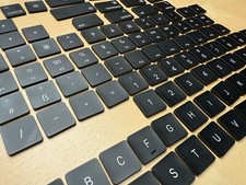 Ersatztasten - schwarz - für Apple Magic Keyboard, PC, Mac Tastatur