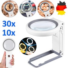 30x 10x lupe mit led - 10x,