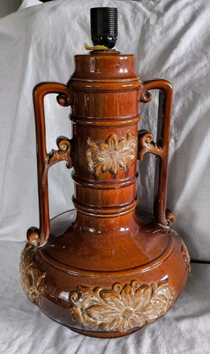 Vintage große keramik - vintage, lampe