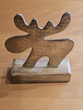 Weihnachten elch metall - --, +