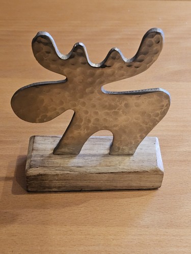 Weihnachten elch metall - elch, +