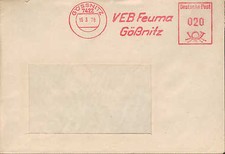 GÖSSNITZ, Briefumschlag 1978