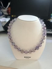 Regenbogen Amethyst Halskette Geschliffene Edelstein