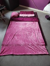 Teddy Plüsch Wendebettwäsche 135x200 Cm, Winter inkl passendem Spannbettlaken