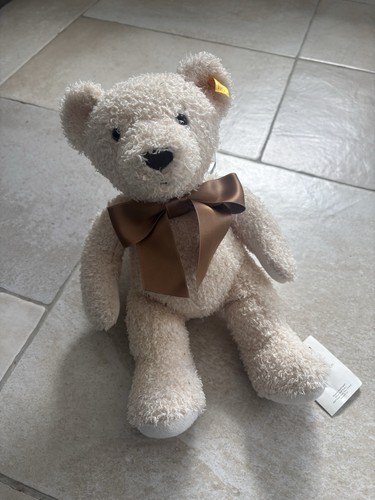 Cream steiff annual teddybär - steiff,