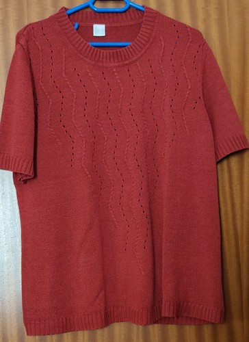 Pulli kurzarm rot dehnbar - ,