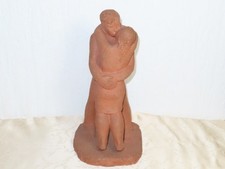Art Deco Ton Figur Skulptur  "