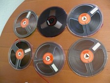 6 Tonbandspulen BASF 18 cm B3