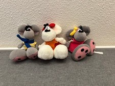 Plüsch Figuren  2x 15 cm  1x 14cm 1 Diddl Maus 2 Diddlina - Top erhalten