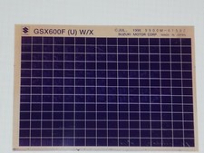 Suzuki GSX600F(U) W/X  Juli