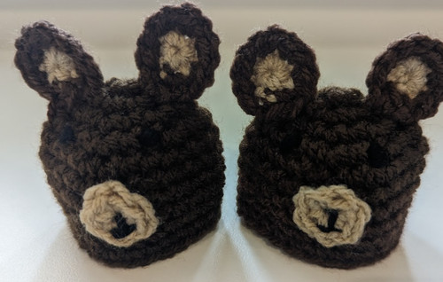 Eierwärmer dekomützen teddy - eierwärmer,