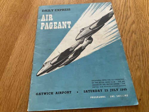 1949 gatwick air pageant - gatwick,