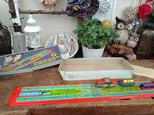 Foreign Blechbahn Rennbahn Ungarn DDR Original Ovp