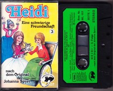 MC Heidi 3 - Eine schwierige Freundschaft - Märchenland ML-107 - Polyband 1978
