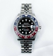 Seikomod GMT Mater Pepsi Automatic Waterproof