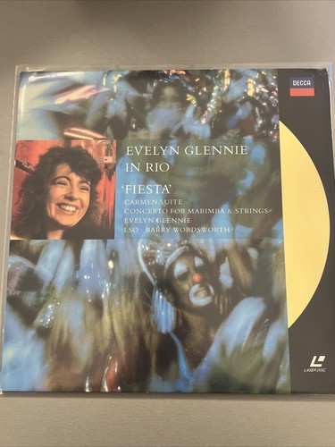Laserdisc evelyn glennie in - laserdisc,