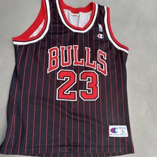 Michael Jordan Champion Original Authentic NBA Trikot Nr. 23 Jorden Large