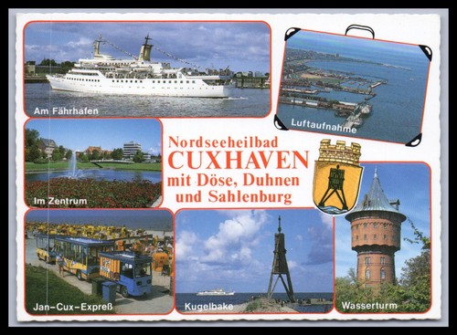 Ansichtskarte nordseeheilbad - ansichtskarte,