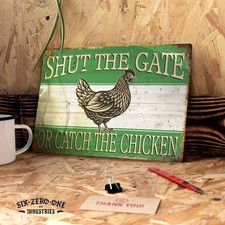 Mach das Tor zu oder fang das