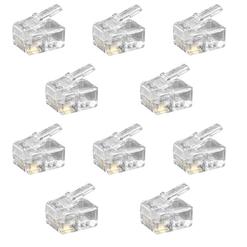 10x rj11 4pol - 6p4c, modular