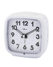 Atlanta 1837/0 Funkwecker Weiß Spezieller Nachtleuchteffekt Repetition gut