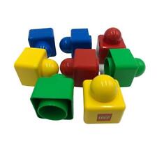 LEGO Primo Baby Duplo Explore - 8 Bausteine mit Noppen gelb blau grün rot NEU