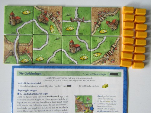 Carcassonne die goldminen - -,