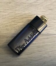 Dior Addict Paris Flakon leer Dekoration Blau mit goldenem Verschluss klein