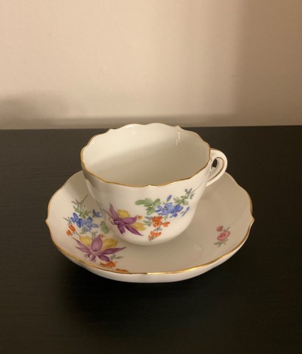 Meissen porzellan mokkatasse - porzellan,