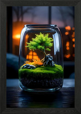 Miniatur Baum Terrarium