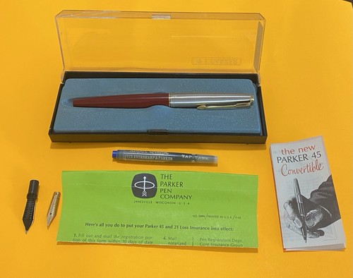 Nice vintage 1960 parker 45 - vintage,