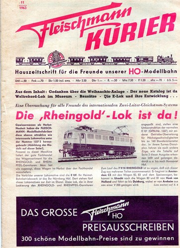 Fleischmann kurier heft - fleischmann, nr