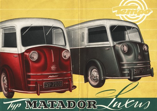 Tempo matador luxus - tempo, luxus-kleinbus